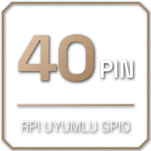 40-pin RPi Uyumlu GPIO
